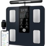 GE Smart Körperfettwaage mit 8-Elektroden & Handsensoren – 27 Analysewerte bis 180 kg