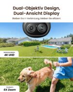 Reolink TrackFlex 4K PTZ Überwachungskamera mit 3000 Lumen Flutlicht & Auto-Tracking – Bild 2