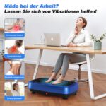 EvoSpark Vibrationsplatte mit Doppelmotoren – Ganzkörpertraining für effektives Abnehmen – Bild 5