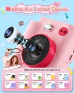 MYSTILUCK Sofortbildkamera für Kinder – 1080P HD mit Thermodruck & 32GB Speicher – Bild 2