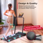 Sportstech sWalk Lite Plus – 2-in-1 Klappbares Laufband bis 12 km/h mit App-Steuerung – Bild 7