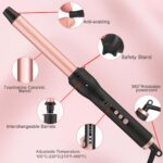 UNOBEY 3 in 1 Lockenstab Set mit austauschbaren Keramik Fässern 9–32 mm – Profi-Hairstyler – Bild 7