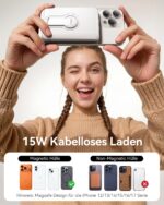 Eissix 12000mAh MagSafe Powerbank – Magnetisches Schnelllade-System mit 22.5W für iPhone – Bild 2