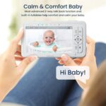 Babysense HDS2 Babyphone mit Kamera – 5 Zoll 720P HD, WLAN-frei & 300m Reichweite – Bild 7