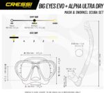 Cressi Big Eyes Evolution Schnorchelmaske – Taucherbrille mit minimalem Innenvolumen für Erwachsene – Bild 5