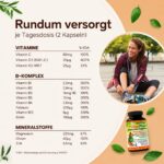 Nutrifox® Vital Plus Blutzucker Kapseln – 120 Stück für 2 Monate Stoffwechselunterstützung – Bild 6