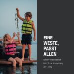 MESLE Sportsman Junior Schwimmweste 50N – Auftriebsweste für Kinder 7-10 Jahre – Bild 3