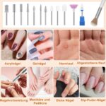 Youtelit Elektrische Nagelfeile 45000 U/Min mit LCD-Display – Profi-Nagelfräser für Gel & Acryl – Bild 8