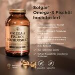 SOLGAR Omega-3 Fischöl 1764 mg – Hochdosiert mit EPA & DHA für Herz & Gehirn – Bild 2