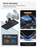 Spigen Tough Armor MagFit Samsung Galaxy S26 Ultra Hülle – Militärgeprüfter Schutz Schwarz – Bild 5