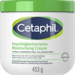 Cetaphil Feuchtigkeitscreme 453g – 48h Pflege für trockene, empfindliche Haut