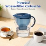 Magpixel Wasserfilter Kartusche 12er-Pack – BRITA kompatibel mit Kalkschutz – Bild 6