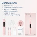 POIVES P1 Pro Schallzahnbürste – Testsieger mit Drucksensor & 110 Tage Akkulaufzeit – Bild 8