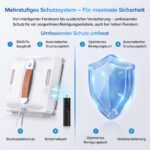 Lubluelu Fensterputzroboter mit KI-Navigation & 8 kPa Saugkraft – Automatische Glasreinigung – Bild 2