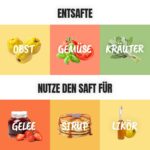 MixFino Entsafter-Aufsatz für Thermomix TM6 TM5 TM31 – Dampfentsafter bis 2 kg – Bild 3