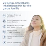 PARI Compact 2 Inhalator – Kompressor-Vernebler für Atemwegstherapie ab 6 Monaten – Bild 4