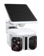 Baseus Security X1 Pro Dual 3K Überwachungskamera – KI-Tracking mit Solarpanel & Farbnachtsicht