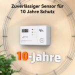 CPVAN Kohlenmonoxid Melder mit 10-Jahres-Sensor – TÜV Zertifiziert & LCD-Display – Bild 2