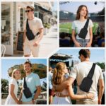 BROADREAM Anti-Diebstahl Schultertasche mit RFID-Blockierung – Sicher & Komfortabel für Reisen – Bild 2