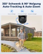 Reolink 4K PTZ Überwachungskamera mit Dual Lens & Auto-Tracking – Solar WLAN Kamera für Aussen – Bild 3