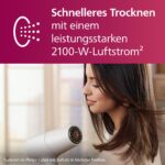 Philips Haartrockner 5000 Series BHD500/20 mit ThermoShield & Ionisierung – 2100 W Profi-Trockner mit Diffusor & Stylingdüse – Bild 3