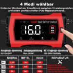 HTRC 16A Autobatterie Ladegerät 6V/12V/24V – Intelligent für PKW, Motorrad & Boot – Bild 3