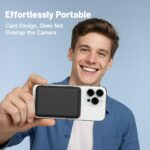Vexnara MagSafe Powerbank 10000mAh – Kabelloses Laden für iPhone 12–17 mit LED-Display – Bild 4