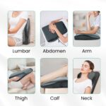Snailax Shiatsu Nackenmassagegerät mit Wärme – 3D Knetmassage für Nacken, Rücken & Schultern – Bild 5