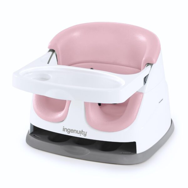 Ingenuity 2-in-1 Sitzerhöhung mit abnehmbarem Tablett – Babysitz & Kleinkindersitz ab 6 Monaten