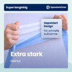 Inkontinenz-Bettenauflagen 150 x 80 cm Wegwerfbar – 2300 ml Absorption für Einzel- & Doppelbett – Bild 10