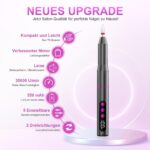 POFIBO Kabellose Nagelfräser 35.000 U/Min – Profi Maniküre Set mit 12 Aufsätzen – Bild 2