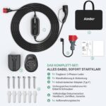 AIMILER Wallbox 11kW mit App – Mobile Ladestation 400V Typ 2 für E-Autos – Bild 9