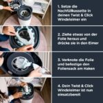 Tommee Tippee Twist & Click Nachfüllkassetten 18er Pack – Nachhaltiger Geruchs- & Keimschutz – Bild 3