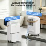 KNKA Luftentfeuchter 16 L/T – Energiesparender Raumentfeuchter mit Schlafmodus für 35 m² – Bild 8