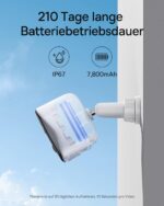 Baseus Security N1 2er Kamera Set – 2K Aussen-Überwachungskamera mit 210 Tagen Akkulaufzeit – Bild 6