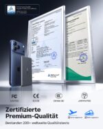 TORRAS MiniMag Ultra Slim Powerbank 5000mAh – 18W Schnellladen mit MagSafe für iPhone – Bild 6