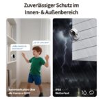 Aqara G100 2K Sicherheitskamera – HomeKit Secure Video mit KI-Erkennung & Nachtsicht – Bild 4