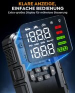 NACKEO 8000A Jump Starter mit Kompressor 160PSI – Auto Starthilfe Powerbank für Benzin & Diesel – Bild 6