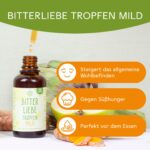 BitterLiebe Bittertropfen ohne Alkohol – Hochdosierte Bitterstoffe nach Hildegard von Bingen – Bild 2
