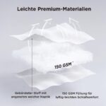 BEDSURE Sommerdecke 135x200 cm – Leichte Microfaser Bettdecke mit OEKO-TEX Zertifikat – Bild 3
