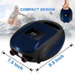 Ruitx 20PSI Elektrische SUP Pumpe 12V – Hochdruck Luftpumpe mit LCD & Auto-Off – Bild 7