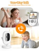 TakTark Babyphone mit Kamera 2,8 Zoll 720p – Sicheres Überwachen ohne WLAN – Bild 3