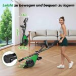 VANNECT Heimtrainer Klappbar mit 16 Stufen Magnetwiderstand – Ergometer bis 150 kg – Bild 8