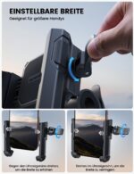 Lamicall Fahrrad Handyhalterung 360° drehbar – Universal Smartphonehalter für Motorrad & Velo – Bild 4