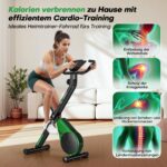 VANNECT Heimtrainer Klappbar mit 16 Stufen Magnetwiderstand – Ergometer bis 150 kg – Bild 4