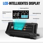 ECO-WORTHY 12V/24V 20A LiFePO4 Batterieladegerät – Intelligentes Multi-Current Schnellladegerät – Bild 5