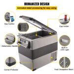 VEVOR 55L Tragbare Auto-Kühlbox mit Kompressor – Elektrischer Gefrierschrank für Camping & Reisen – Bild 6