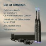 Philips Sonicare 7100 Schallzahnbürste 2er-Pack – Intelligente Mundpflege mit App-Steuerung – Bild 10