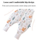 Chilsuessy Baby Schlafsack mit Beinen 1.5 Tog – 2er Pack 100% Baumwolle für 85–95 cm – Bild 5