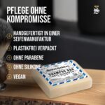 Störtebekker Premium Shampoo-Set (3er) – Festes Anti-Schuppen Haarshampoo mit Sisalsäckchen & Aluminium-Box – Bild 6